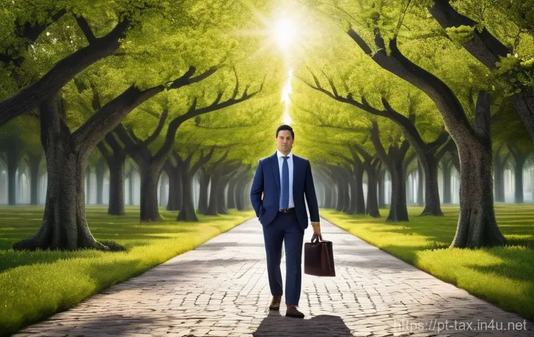 사업체 매각 시 세금 - **Prompt:** A Portuguese-speaking entrepreneur, a man or woman in their 40s, stands confidently at t...