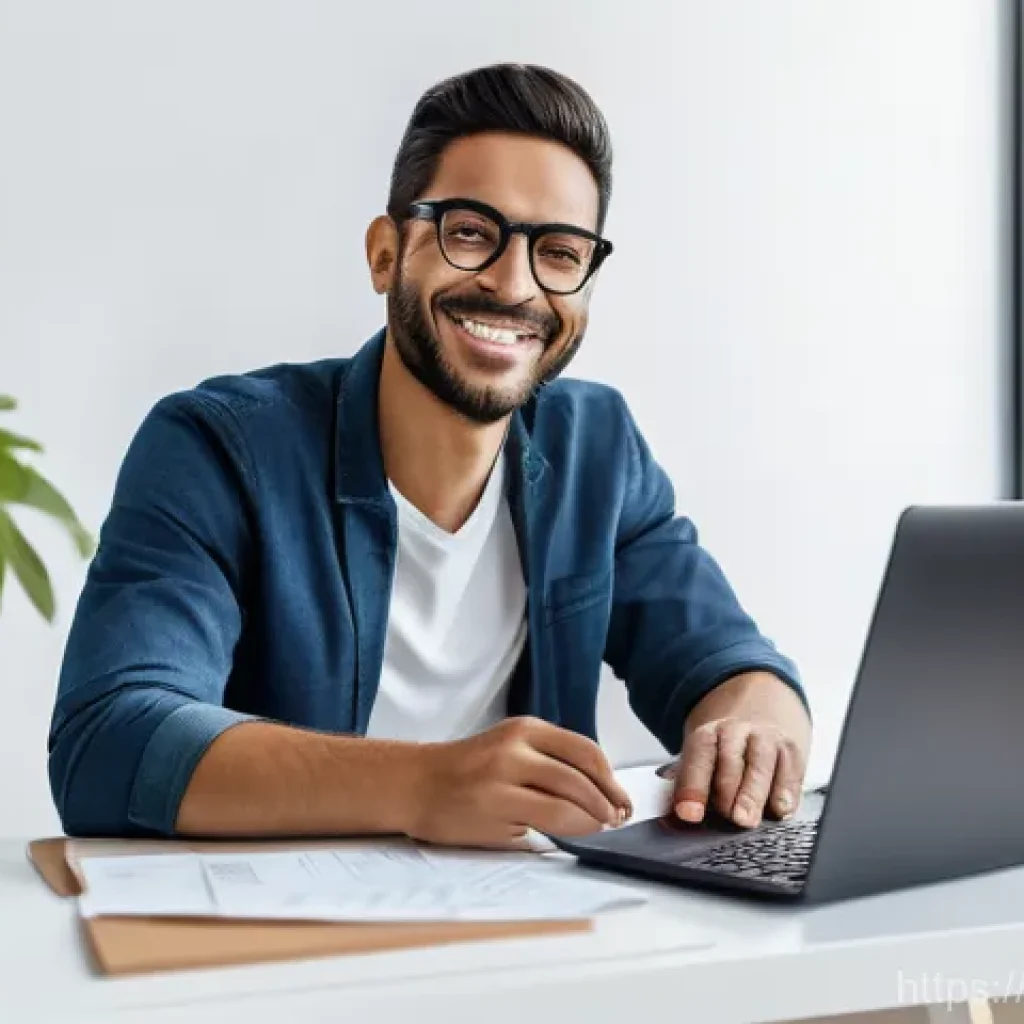 국세청 홈택스 활용법 - **Prompt 1: Effortless e-CAC Access for a Brazilian Citizen**
"A diverse Brazilian adult, wearin...