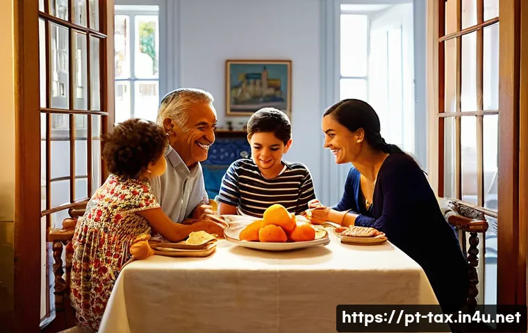 상속세 절세 전략 - **Prompt 1: Family Legacy and Peaceful Planning in a Portuguese Home**
"A heartwarming scene dep...